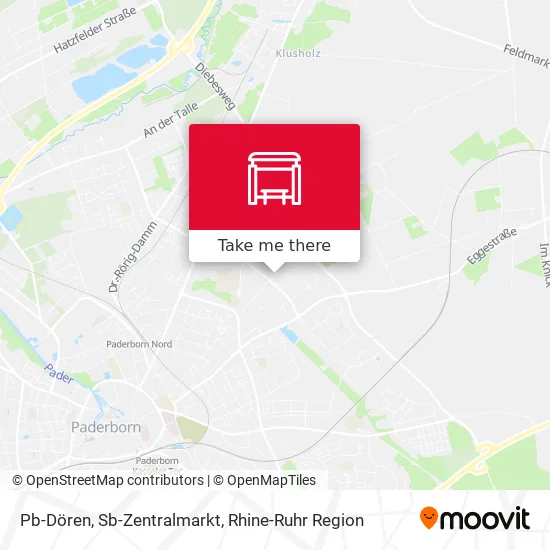 Карта Pb-Dören, Sb-Zentralmarkt