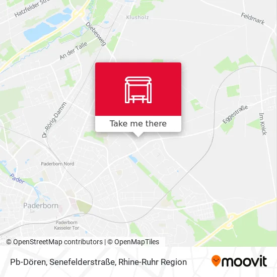 Карта Pb-Dören, Senefelderstraße