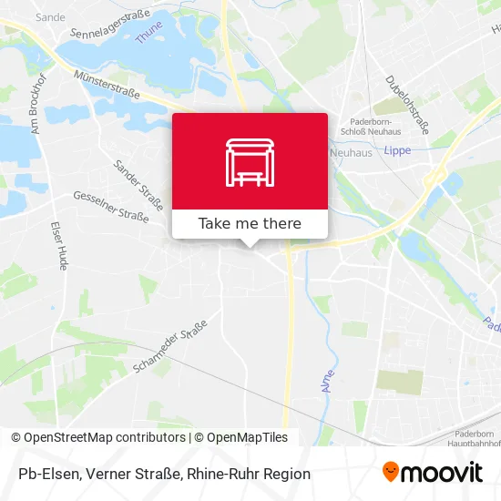 Карта Pb-Elsen, Verner Straße