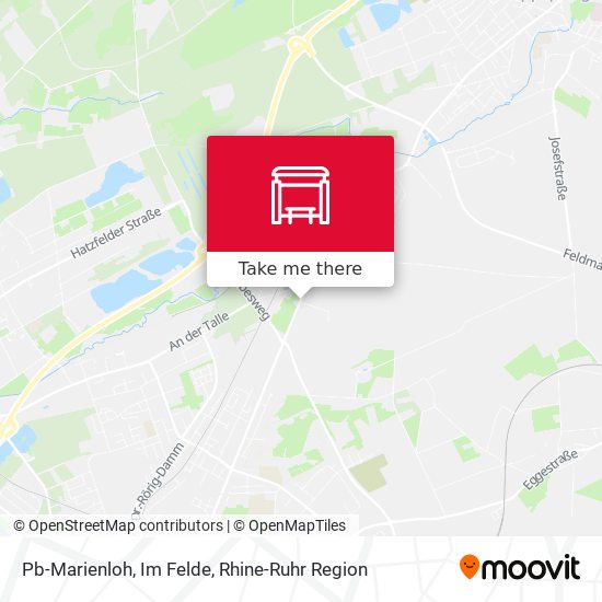 Pb-Marienloh, Im Felde map