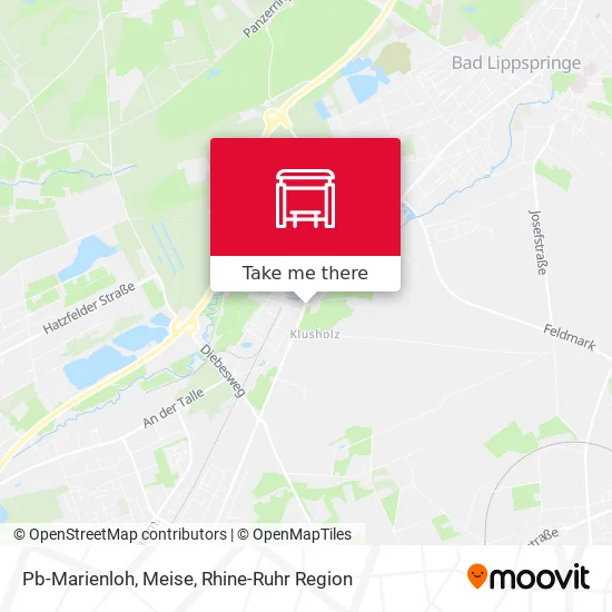 Карта Pb-Marienloh, Meise