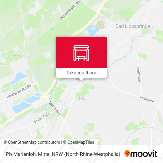 Pb-Marienloh, Mitte map