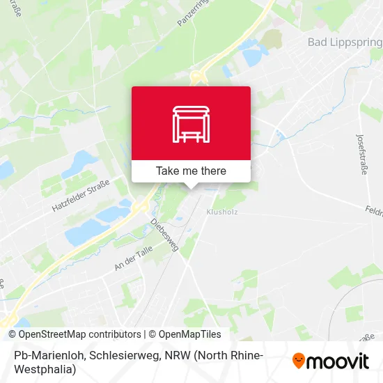 Pb-Marienloh, Schlesierweg map