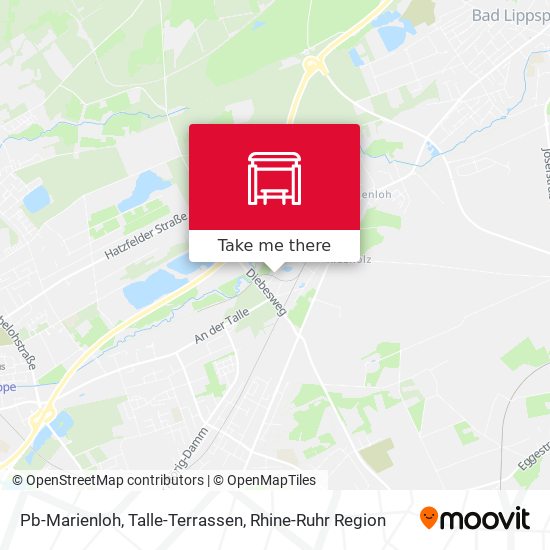 Pb-Marienloh, Talle-Terrassen map