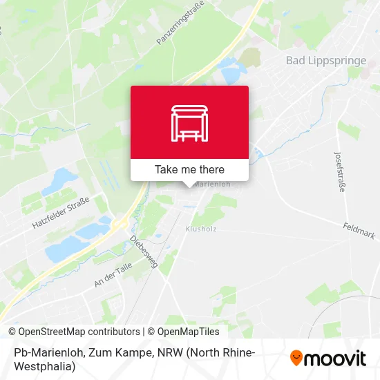 Pb-Marienloh, Zum Kampe map