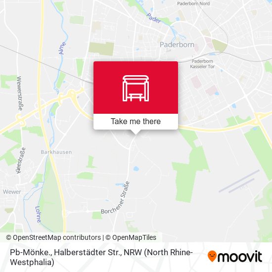Pb-Mönke., Halberstädter Str. map