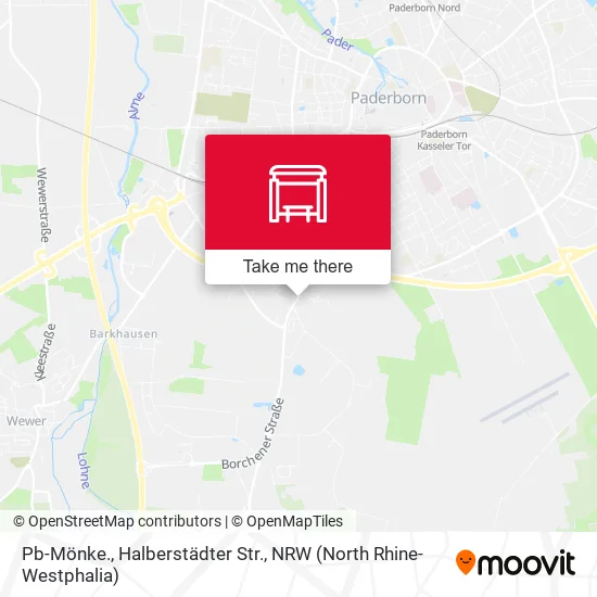 Карта Pb-Mönke., Halberstädter Str.