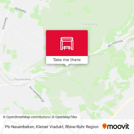 Карта Pb-Neuenbeken, Kleiner Viadukt