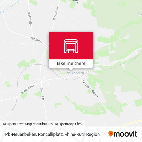 Pb-Neuenbeken, Roncalliplatz map