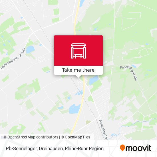Pb-Sennelager, Dreihausen map