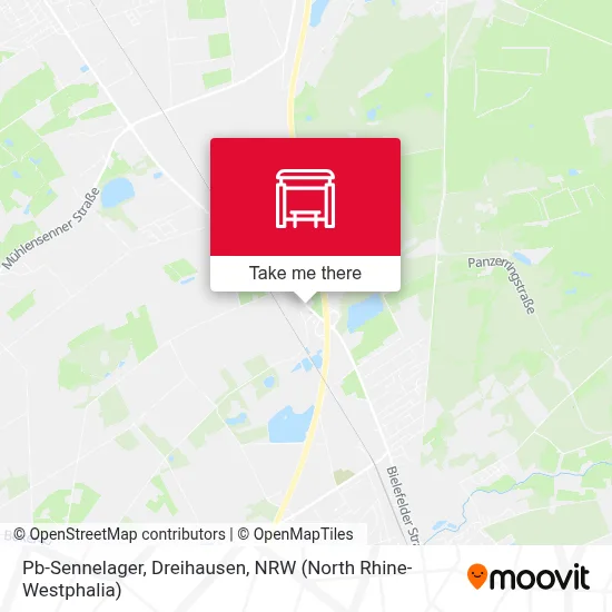 Pb-Sennelager, Dreihausen map