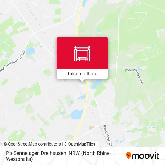 Pb-Sennelager, Dreihausen map