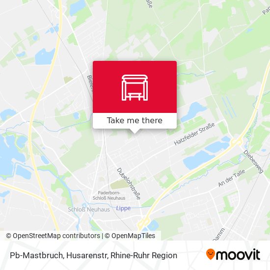 Карта Pb-Mastbruch, Husarenstr