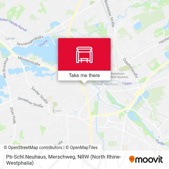 Pb-Schl.Neuhaus, Merschweg map