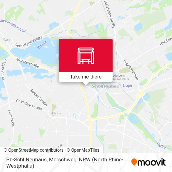 Pb-Schl.Neuhaus, Merschweg map