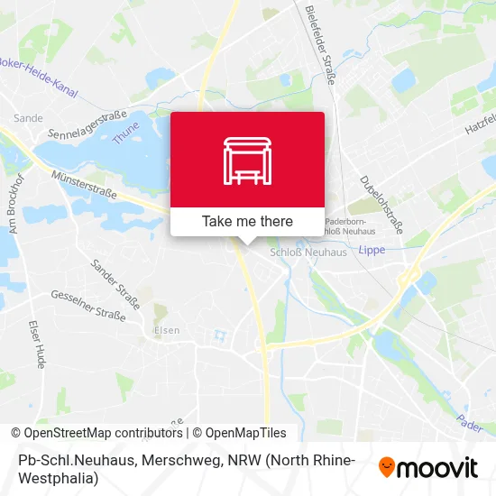 Pb-Schl.Neuhaus, Merschweg map