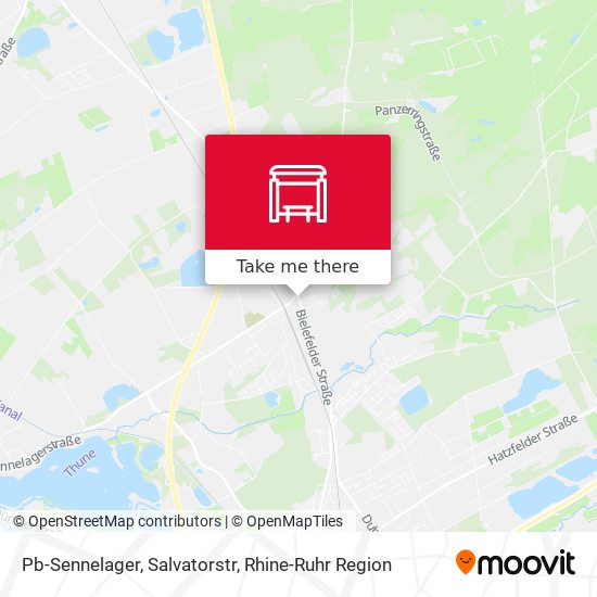 Карта Pb-Sennelager, Salvatorstr