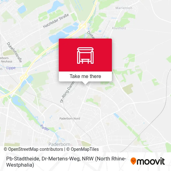 Pb-Stadtheide, Dr-Mertens-Weg map