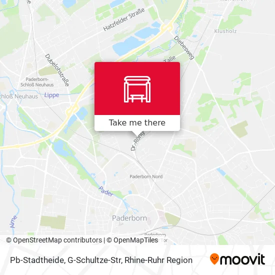 Карта Pb-Stadtheide, G-Schultze-Str