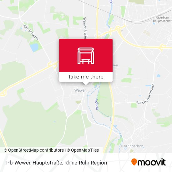 Pb-Wewer, Hauptstraße map