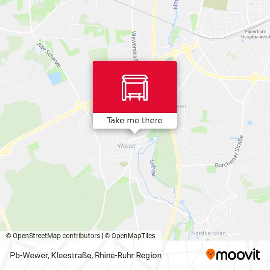 Pb-Wewer, Kleestraße map
