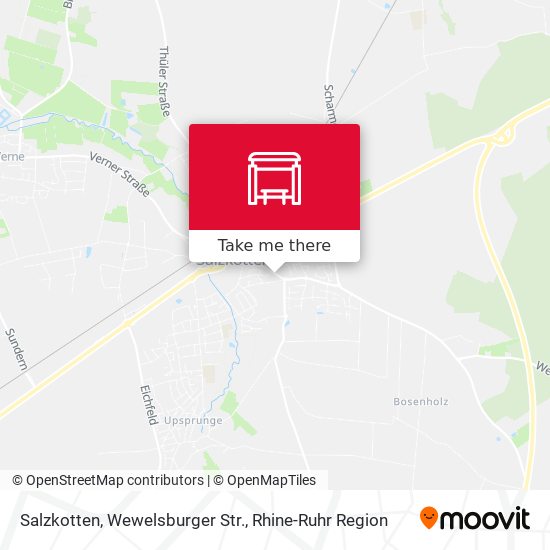 Карта Salzkotten, Wewelsburger Str.