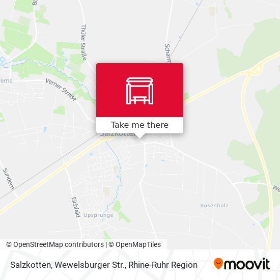 Карта Salzkotten, Wewelsburger Str.