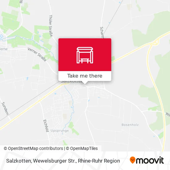 Карта Salzkotten, Wewelsburger Str.