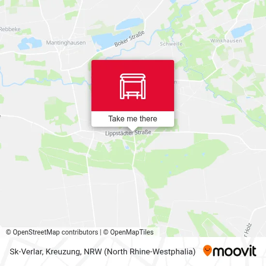 Sk-Verlar, Kreuzung map