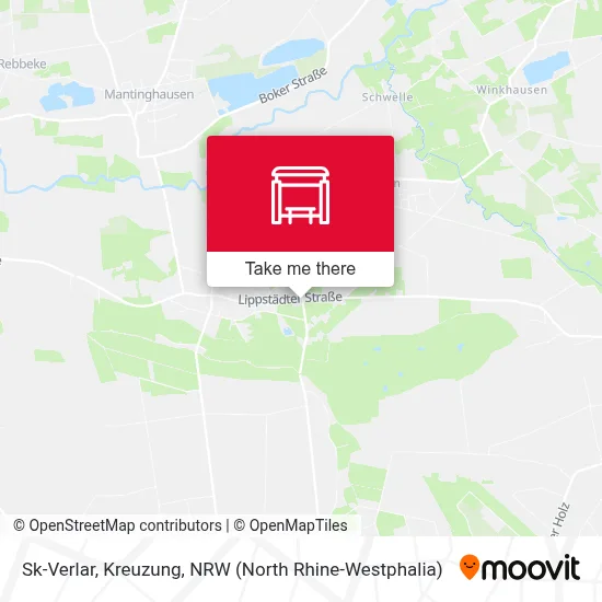 Sk-Verlar, Kreuzung map