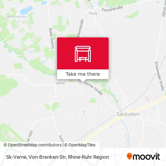 Карта Sk-Verne, Von-Brenken-Str