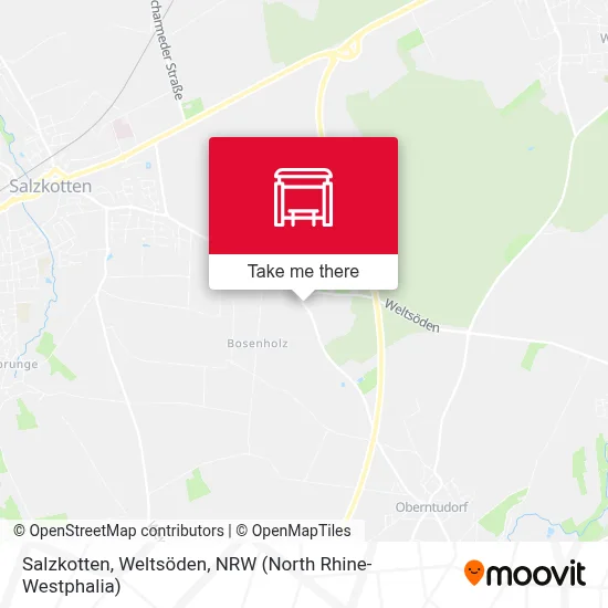 Salzkotten, Weltsöden map