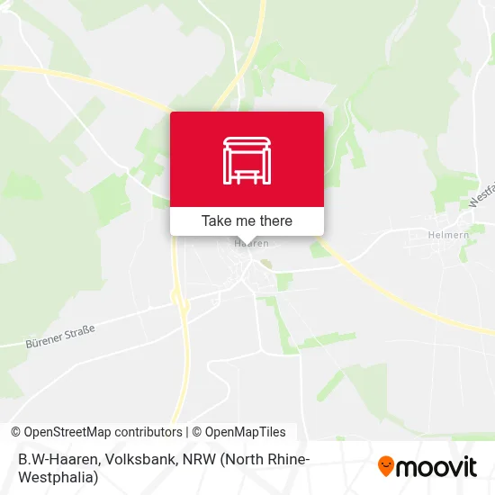 B.W-Haaren, Volksbank map