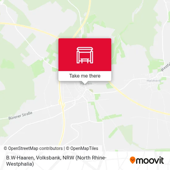 B.W-Haaren, Volksbank map