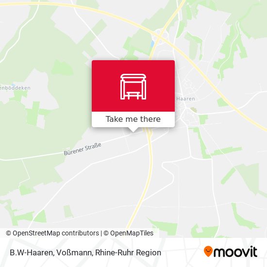 B.W-Haaren, Voßmann map