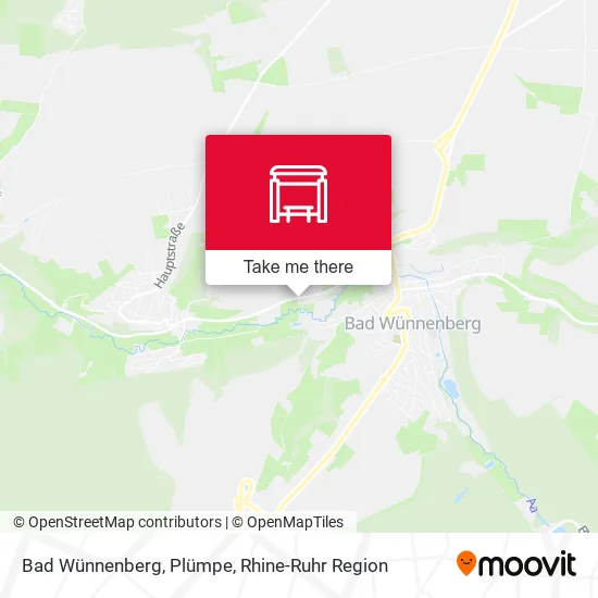 Карта Bad Wünnenberg, Plümpe