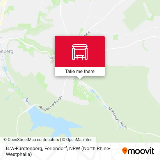 B.W-Fürstenberg, Feriendorf map