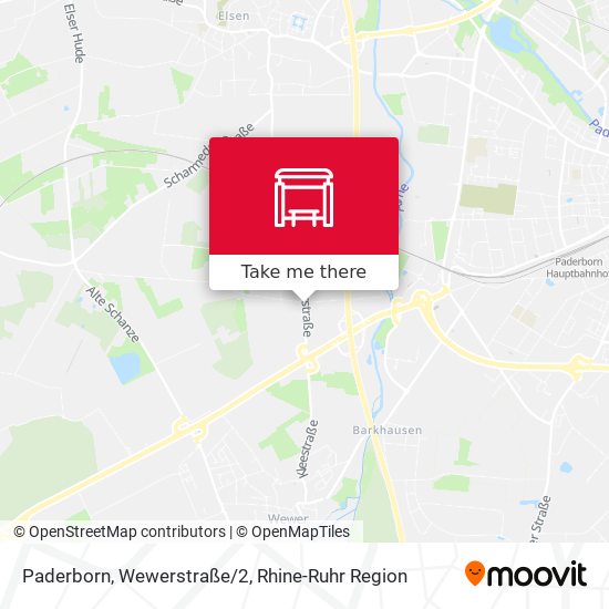 Paderborn, Wewerstraße/2 map