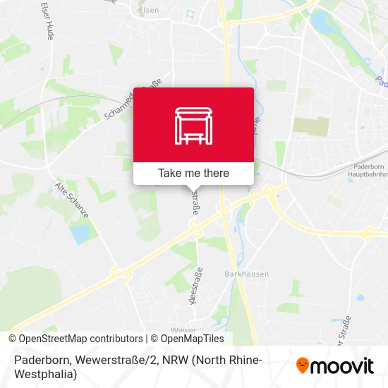 Paderborn, Wewerstraße/2 map