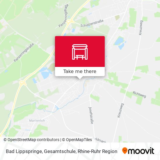 Bad Lippspringe, Gesamtschule map