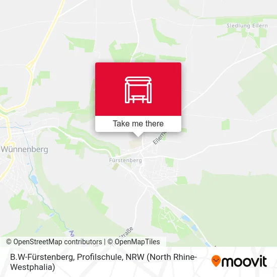 B.W-Fürstenberg, Profilschule map