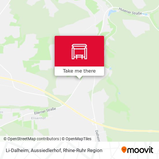 Li-Dalheim, Aussiedlerhof map