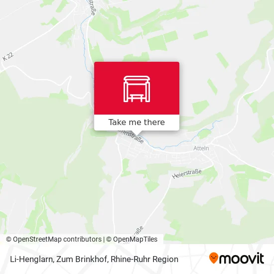 Карта Li-Henglarn, Zum Brinkhof