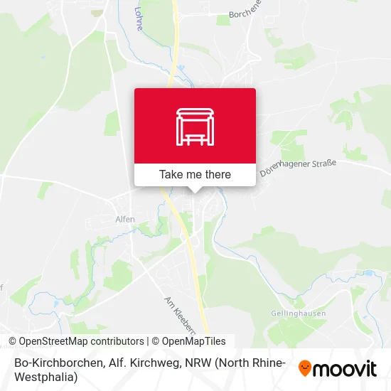 Bo-Kirchborchen, Alf. Kirchweg map