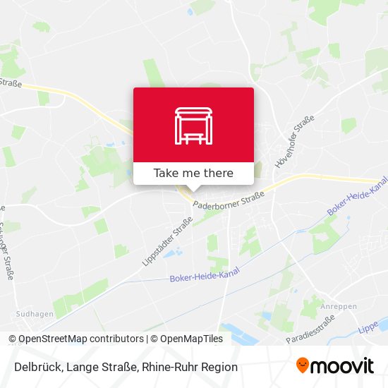 Delbrück, Lange Straße map