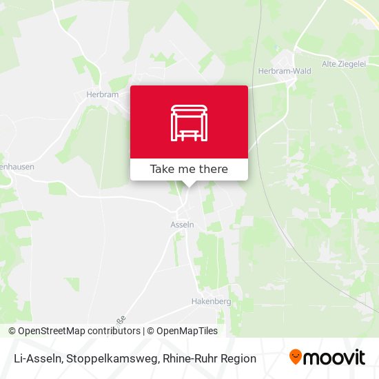 Li-Asseln, Stoppelkamsweg map