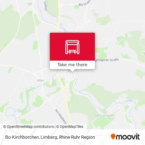 Bo-Kirchborchen, Limberg map