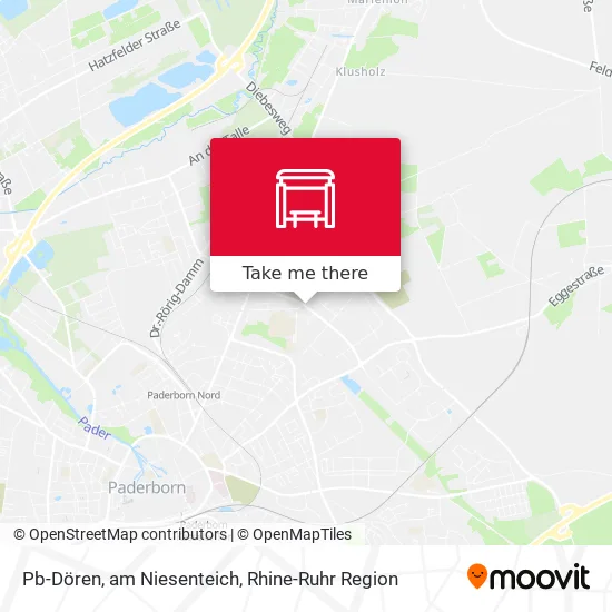 Карта Pb-Dören, am Niesenteich