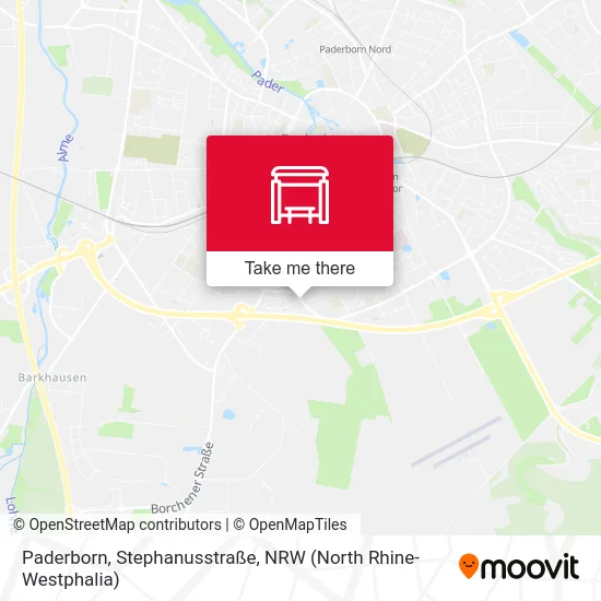 Paderborn, Stephanusstraße map