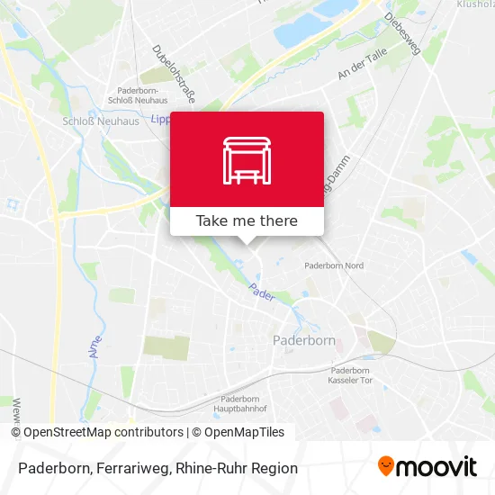 Карта Paderborn, Ferrariweg